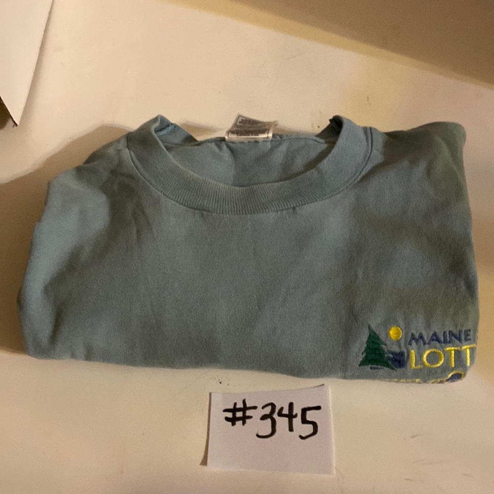 Main State Lottery T-shirt. Size XL.